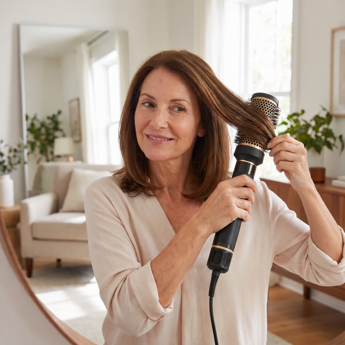 Cheveux fins : un brushing qui dure | Le résultat d'un salon, sans y aller